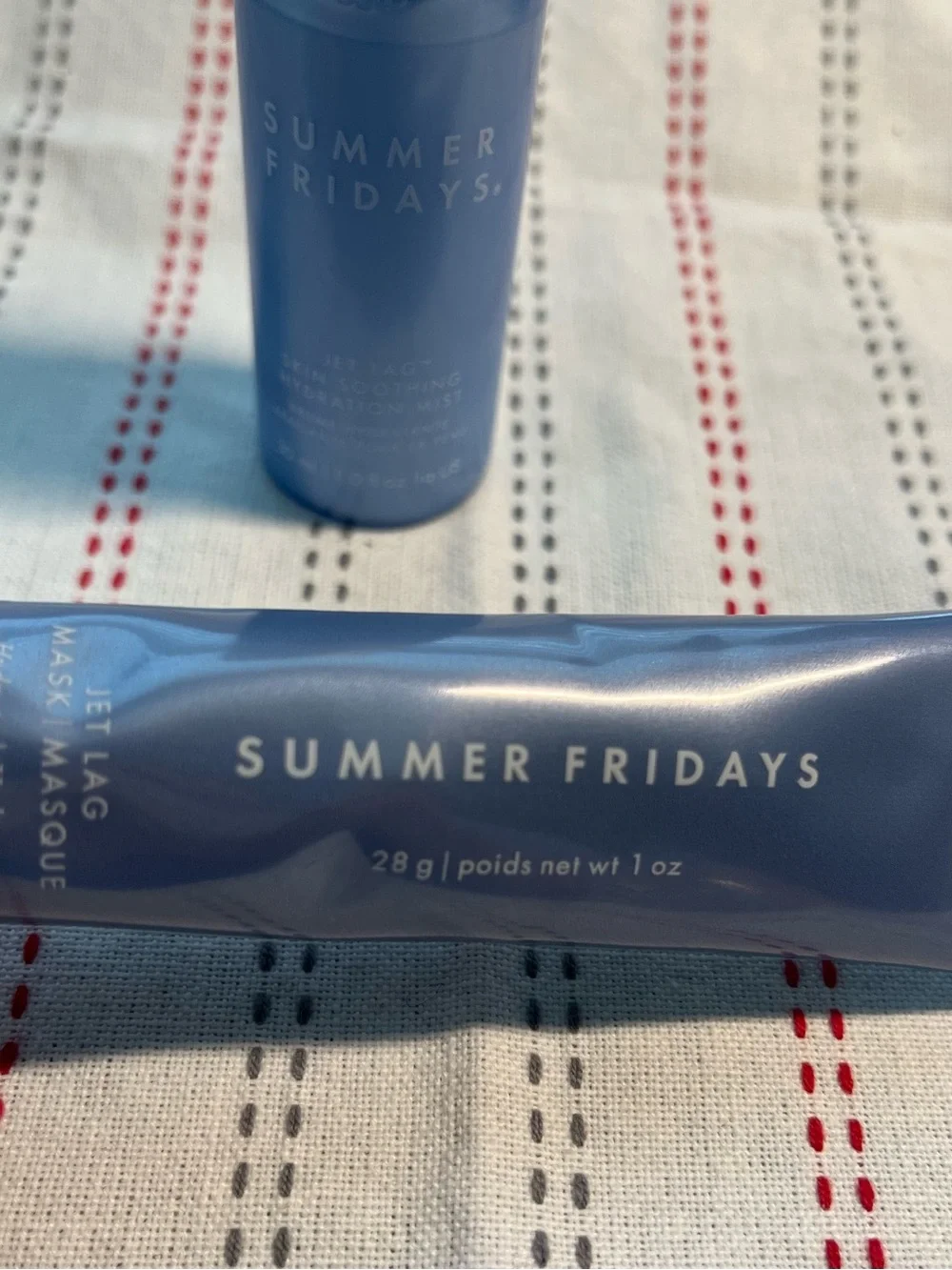 Summer Fridays Jet Lag Mask Tube & Skin Soothing Hydration Mist